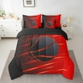 thumbnail image 2 of Feelyou Teesn Basketball Print Twin Bedding Sets 7-Piece, Ball Game Gaming Bedding Comforter Set, Modern Sports Theme Reversible Sheet Sets, Super Cozy Room Decor, 2 of 8