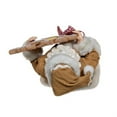 thumbnail image 5 of Kurt Adler 10.5-inch Fabriché Gingerbread Santa Holding Tree, 5 of 7