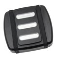 thumbnail image 2 of Cubierta negra de la almohadilla del pedal del freno de la motocicleta CNC para FXST Softail 1984-2016, Negro Baoblaze Reposapiés de motocicleta, 2 of 7