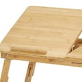 thumbnail image 2 of Lapdesk Table with 1 Drawer and Tilting Top, Brown- Saltoro Sherpi, 2 of 6