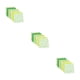 thumbnail image 2 of Paquete de 7 piezas de tela para acolchar Naiovety cuadrada con estampado Floral Verde Type1 NO1, 2 of 6