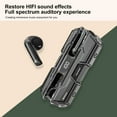 Best Wind Cancelling Bluetooth Headset Sport Earbuds Mechanical Wind Wireless Bluetooth Headset HD Call Gaming