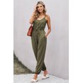 thumbnail image 2 of ABPHQTO Mono de punto con bolsillos verde de mujer, 2 of 5