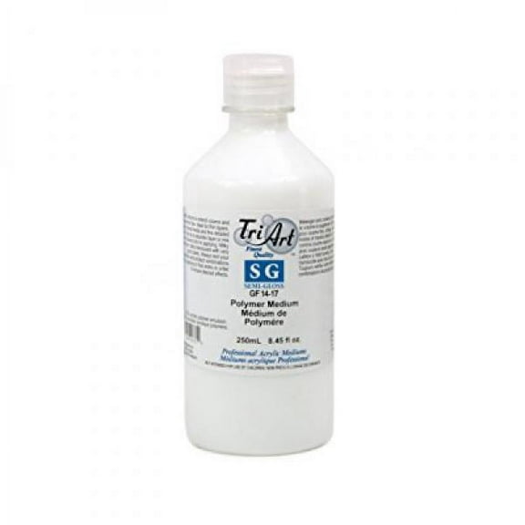 Tri-Art Acrylic Polymer - Semi-Gloss, 250 ml