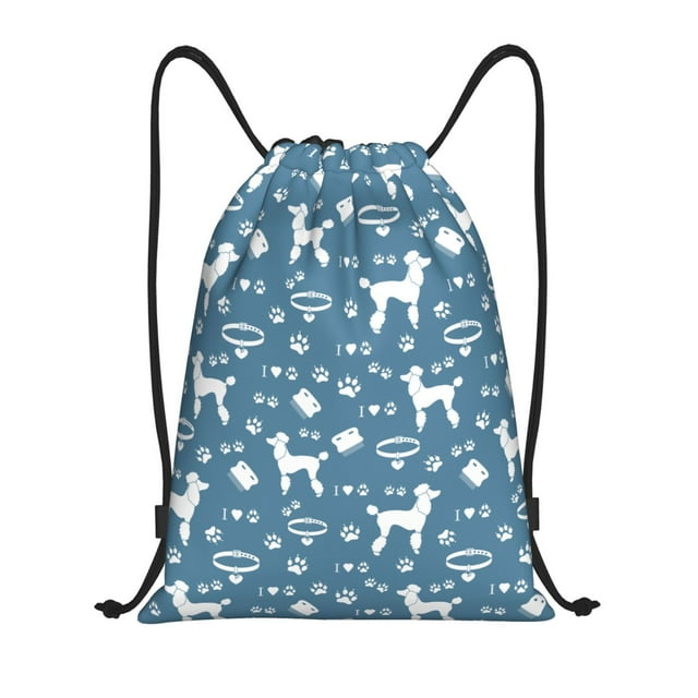 Lukts Sac à Dos à Cordon Motif Chien Sac de Sport Sac de Gym Sac à Dos à Cordon Sac de Sport Sac de Gym Cinch Sac à Dos Moyen