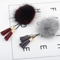 thumbnail image 4 of Fuzzy Brooch Pin Soft Fake Fur Piercing Lapel Brooch Pom Pom Ball Brooch, 4 of 10