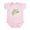 Petal Pink, variant on CafePress - Magnolia Infant Creeper - Baby Light Bodysuit, Size Newborn - 24 Months