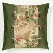 Tropical Haven Tailored Padded Sham Double Flange Multi Warm European Sham Tailored European