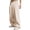 Beige-13, variant on Men's Wide Leg Sweatpants, Baggy Trousers with Elastic Waist & Drawstring, Relaxed Fit Streetwear Joggers
