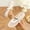 White, variant on Hinvhai Mesh Ballet Flats for Women Buckle Strap Comfy Casual office Fishnet Ballerina Flat Shoes Yellow 9(43)