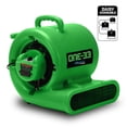 thumbnail image 2 of BlueDri One-33 Air Mover, 1/3 HP 2900 CFM Industrial Daños por agua Restauración de inundaciones Ventilador de secado de alfombras y pisos, 2 of 5