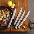 thumbnail image 4 of ® Knife Sets, German Stainless Steel Knife Block Sets with Built-in Sharpener, 4 of 7