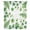 Green White, variant on Spring Botanical Sheer Curtains 72 Inches Long, Green Ivy Ferns Oak Leaves Yellow Light Filering Curtains, Breathable Simi Curtain Privacy Drapes for Living Room Bedroom Lightweight Window Treatment