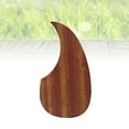 thumbnail image 3 of FRCOLOR 1 Pc Guitar Pickguard Anti-Scratch Guard Plate Self-adhesive Pick Guard Sticker for Acoustic Guitar Parts 128mm, 3 of 4