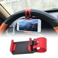 thumbnail image 4 of HEVIRGO Phone Holder Strong Bearing Capacity Professional Universal Car Steering Wheel Cell Phone Mount for Driving, 4 of 10