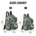 thumbnail image 2 of FORMRS Mini Backpack Purse for Women Travel Daypack Casual Shoulder Bag, Dark Floral, 2 of 7