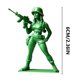 thumbnail image 3 of Decoraciones únicas de soldado femenino Adornos de temática militar Diseño duradero Pantalla versátil Fácil de instalar Regalo reflexivo para mujeres de servicio Oficina en casa Decoración de, 3 of 5