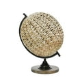 thumbnail image 1 of Sagebrook Home 15305 15 in. Rattan Globe Decor, Brown, 1 of 4