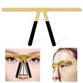 thumbnail image 3 of Eyebrow Ruler Creative Bendable Stainless Steel Eyebrow Stencil Makeup Tool, 3 of 4