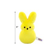 Peeps Bunny Plush, Yellow, 6-inches