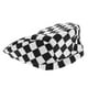 thumbnail image 1 of Gorro de chef con estampado a cuadros, unisex, para cocina, para adultos, reutilizable, para servicio de alimentos, para hotel, café y restaurante, 1 of 8