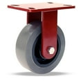 thumbnail image 5 of Hamilton Heavy Service Rigid Caster with 6" x 2" DuraGlide Wheel 1" thick Polyurethane (95A) Wheel with 1/2" Sealed Precision Ball Bearing, 5 of 6