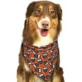 thumbnail image 6 of Naloa Owls And Boo Dog Bandanas 1PC Washable Triangle Dog Scarfs Premium Durable Fabric, for Small Medium Large Dogs and Cats, 6 of 6
