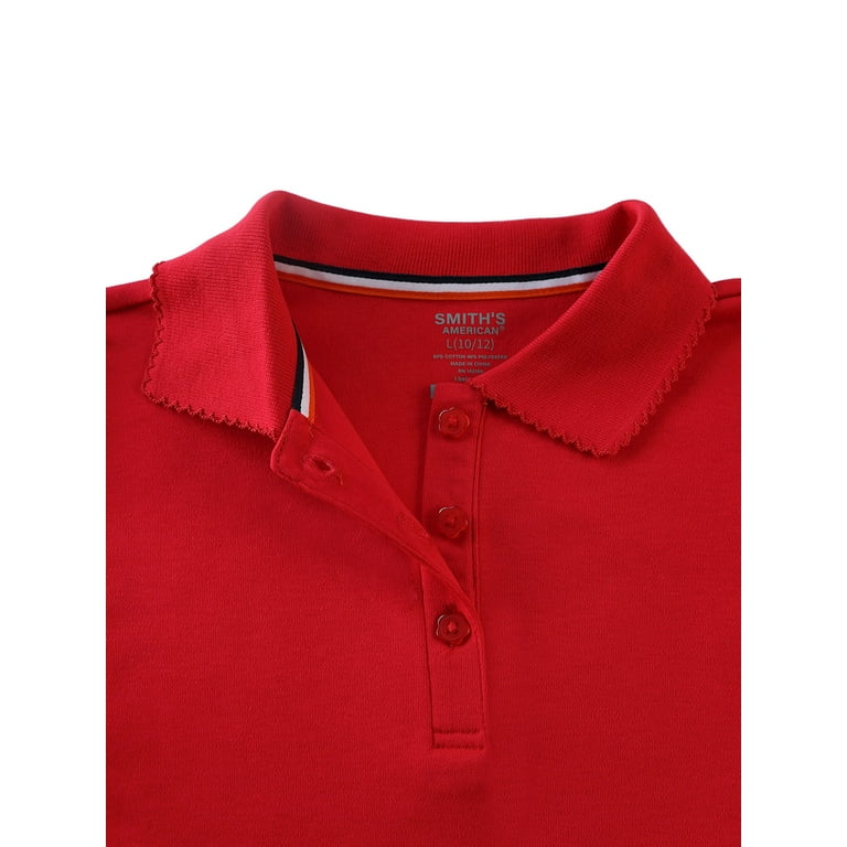 walmart red polo shirt