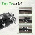 thumbnail image 3 of Professional Durable Water Pipe Clamp Universal 3/4 inch Pipe Repair Kit Iron Emergency Repair Clamp, 3 of 5