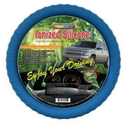 Cameleon Cover 151E- NAVY BLUE IONIZED New Silicone Navy Blue Steering Wheel Cover