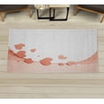 thumbnail image 1 of Love Decorative Rug, Valentines Day Romance Art with Hearts Stars Wedding Happiness Theme, Quality Carpet for Bedroom Dorm and Living Room, 6 Sizes, Dark Salmon, by Ambesonne, 1 of 1