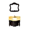 thumbnail image 1 of Gabinete de lavabo para casa de muñecas Strade Fareast Limited 2 piezas mini clásico negro, 1 of 8
