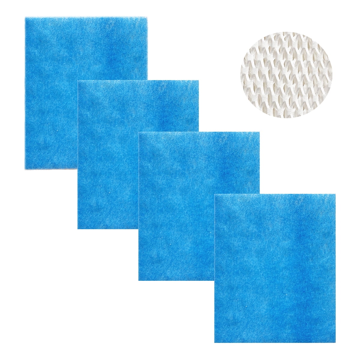 Humidifier Replacement Filter T for Honey Well Top Fill Humidifier HEV615 and HEV620 Humidifier Wicks, Compatible with Part # HFT600, HFT600T, HFT600PDQ.4 Pack