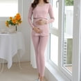 thumbnail image 2 of Nmnitkp Women Maternity Nursing Pajama Set Breastfeeding Sleepwear Set Short Sleeve Top & Pants Postpartum Pajamas M-3XL, 2 of 8