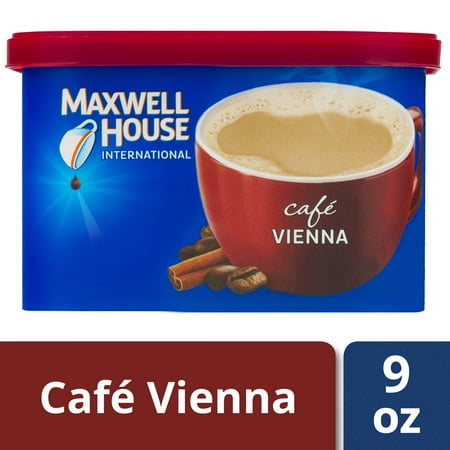 Maxwell House International Vienna Cafe-Style Beverage Mix, 9 oz Canister