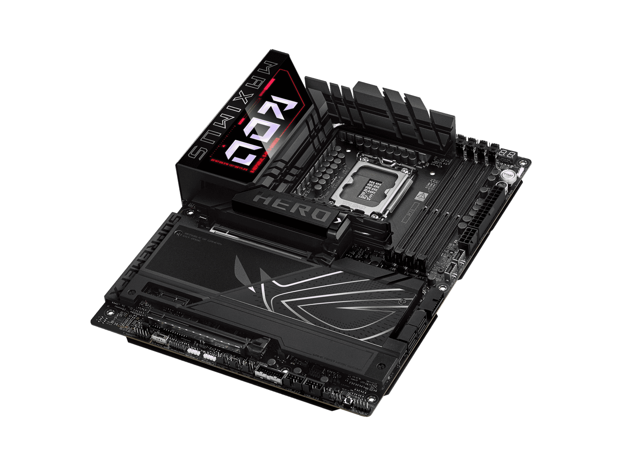 Asus ROG MAXIMUS Z890 HERO Gaming Desktop Motherboard - Intel Z890 Chipset (rogmaximusz890hero)