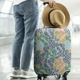 thumbnail image 2 of Pioneer Flower Floral Print Pattern Luggage Cover Fashion Suitcase Cover Baggage Covers Fit 25-28 Inch Luggage (Go Travel), 2 of 5