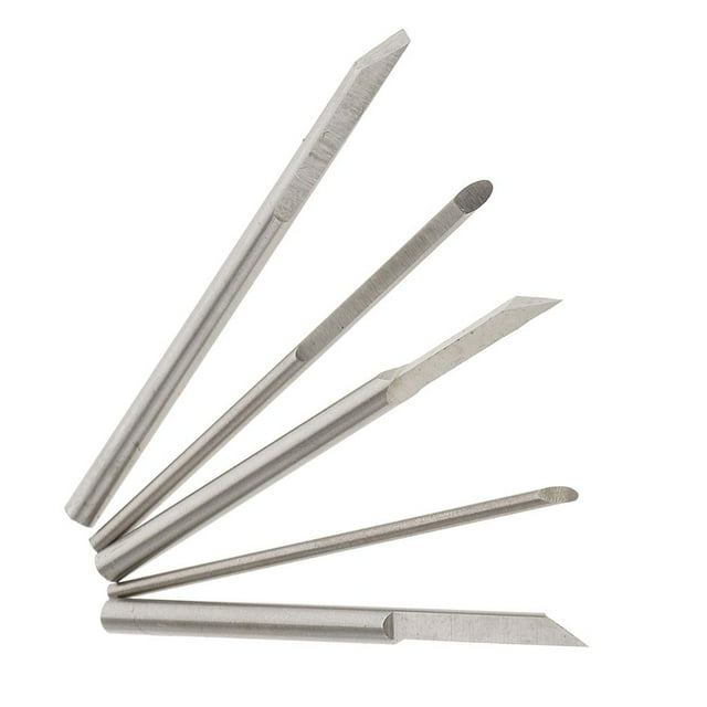 5 Piezas Set de Herramienta de Tal de de material acero Escultura Cuchil de Bircoje BLESIY Herramienta de tallado