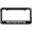 Black, variant on I Brake For Quail License Plate Frame