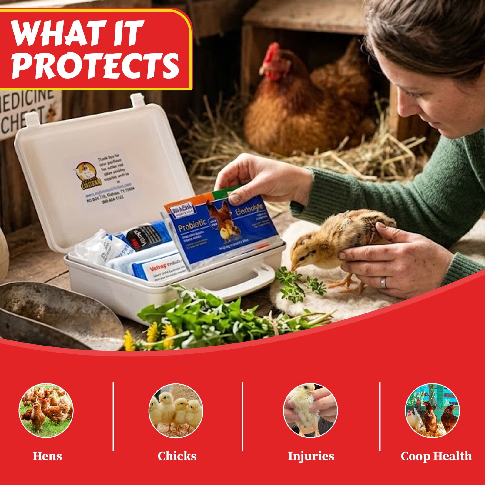 Essential Poultry First Aid Kit for Backyard Chickens