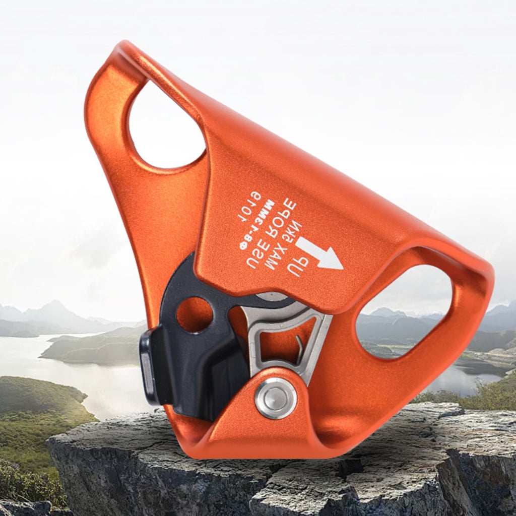 Miiottaa Rock Climbing Chest Ascender Rope Climbers with Carabiner Mountaineering Tree Arborist Climbing Rappelling Equipment