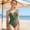 Army Green, variant on XINXIAOO Girls One Piece Swimsuits Solid Color Adjustable Straps Girls Swimsuits Size 13-14 Years Kids Bathing Suits Girls