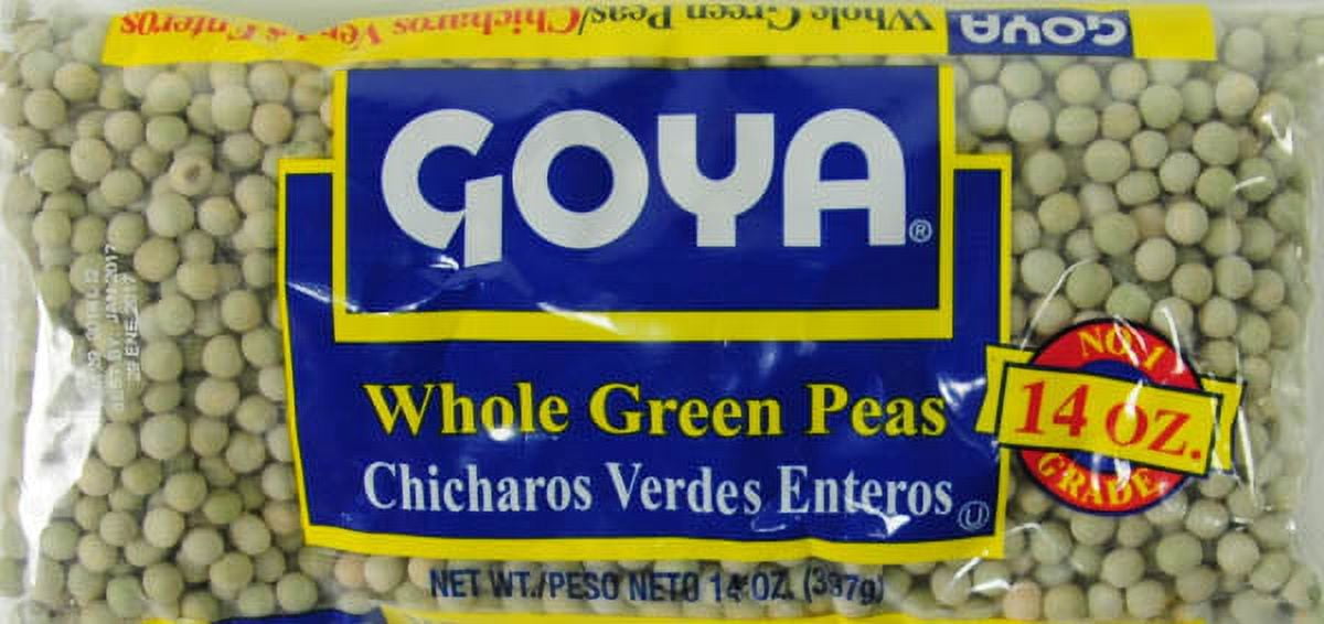(8 pack) Goya Foods Goya Whole Green Peas 14oz