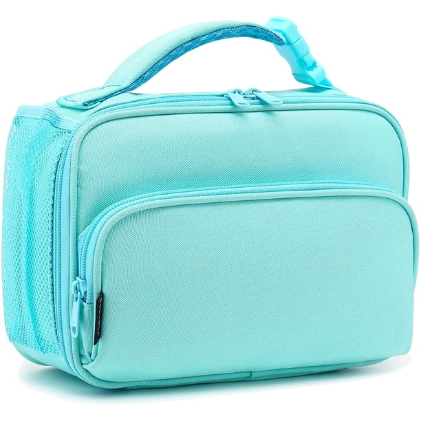 Lonchera FlowFly para niños, bolsa blanda aislante pequeña, azul
