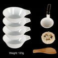 thumbnail image 1 of Cuenco para Utensilios Shamjiam Cocinar Servir Blanco 7 Piezas, 1 of 9