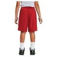thumbnail image 2 of Yellow Rooster Youth PosiCharge Double-Layer Classic Mesh Short True Red XS, 2 of 8