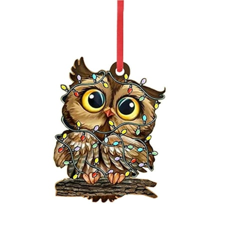 

Ameiqe Christmas Pendant Ornaments Creatives Cute Hanging Decor for Family Christmas Decoration(A)