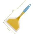 thumbnail image 3 of Espátula de silicona Pala para panqueques Volteador ancho Pala antiadherente para fritos Volteador flexible para tortillas, panqueques, pescado, cocina Tamagoyaki, azul Adepaton WMZL-805-5, 3 of 5
