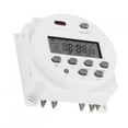 thumbnail image 3 of TOPINCN CN101A DC 12V Mini LCD Digital Microcomputer Control Power Timer Switch, Control Power Timer Switch, Timer Switch, 3 of 8