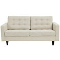 thumbnail image 2 of Modway Empress Upholstered Fabric Loveseat in Beige, 2 of 4